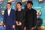 Filmpremiere "Fack Ju Goehte 3": Johannes Mösmang, Elyas M'Barek, David Alaba (©Foto: Barbara Osthoff)